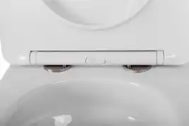 Подвесной унитаз BelBagno SFERA-TOR BB046CH-TOR/SC, безободковый, смыв торнадо с сиденьем микролифт, Белый