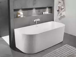 Акриловая ванна BelBagno 170х80 BB412-1700-800, отдельностоящая, Белая глянцевая
