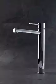 Смеситель для накладной раковины Allen Brau Glority 5.51002-00, однорычажный, высокий, Хром