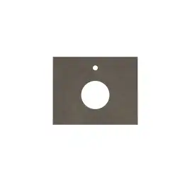 Столешница Kerama Marazzi CANALETTO 59,4 см, керамогранит, Коричневый темный матовый, CN60.DD507020R