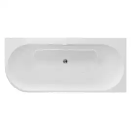 Акриловая ванна Azario LAGO BLANCO 170х75 AZ-6724-1CR 17075, асимметричная, правая