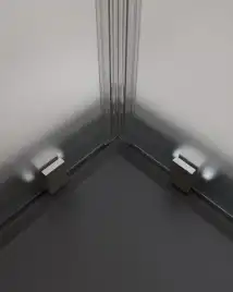 Душевой уголок CEZARES MOLVENO-A-2-90-P-GM стекло Матовое рифленая, профиль Оружейная сталь