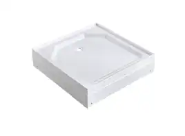 Душевая кабина AvaCan K2080LED 80x80 см, низкий поддон, с крышей