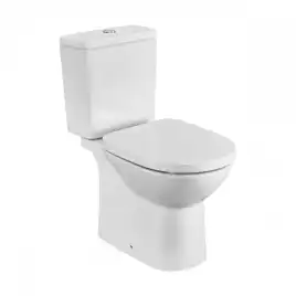 Напольный унитаз Roca Debba Round rimless 34299P00Y, белый