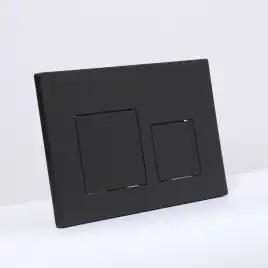 Клавиша смыва AVS 809-0013-MB квадратные кнопки, черная матовая