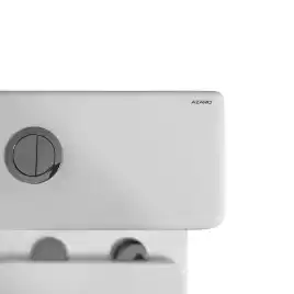 Унитаз-компакт Azario Indor AZ-T004B-R напольный, безободковый, в комплекте с бачком и сиденьем микролифт, Белый глянцевый