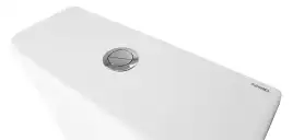 Унитаз напольный Azario LEVANTO AZ-1228A безободковый, с бачком и сидением микролифт, Белый глянцевый