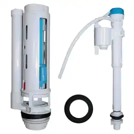 Унитаз-компакт Azario Mari AZ-79143T напольный, безободковый, со смывом Торнадо, в комплекте с бачком и сиденьем микролифт, Белый глянцевый