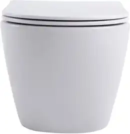 Унитаз подвесной Aquanet Rimless Cetus W Short LX-1900, с сиденьем микролифтом