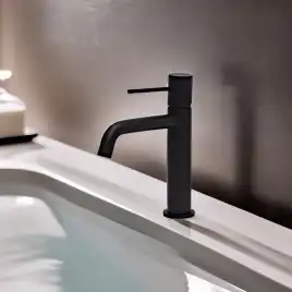 Смесители для раковины AVS Slimmer 811-100-MB, черный матовый