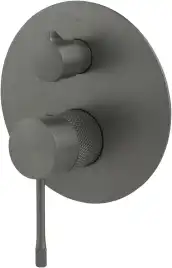 Смеситель для душа Allen Brau Priority 4.0 5.31C11-MG (с внутренней частью, 2 выхода) графит браш
