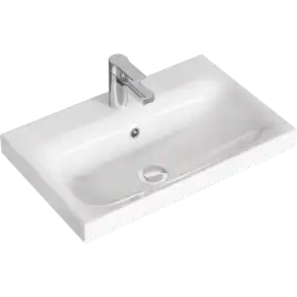 Тумба с раковиной подвесная Aqwella Smart 60 см, SRT0106BS, цвет Бетон светлый