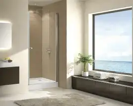 Душевая дверь CEZARES ECO-O-B-1-65-C-Cr стекло Прозрачное, профиль Хром