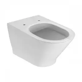 Подвесной унитаз Roca The Gap Round 540 мм, Rimless 3460NL000, белый