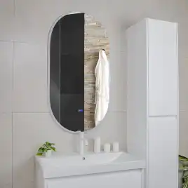 Зеркало с подсветкой AVS Агния 60x120 см, антипар