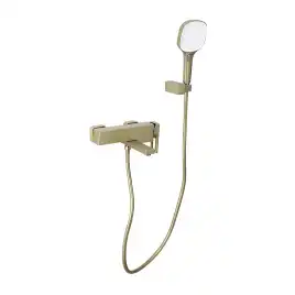 Смеситель для ванны Gappo G3217-3  с коротким изливом, Золото матовое