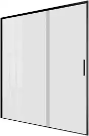 Душевая дверь Aquanet Pleasure Evo 160 см, AE65-N160-BT, профиль Черный, стекло Прозрачное