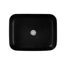 Раковина накладная Aquatek Вега 50х39х13 AQ5515-MB, Черная матовая