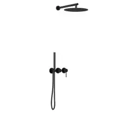 Душевая система  Vincea Groove VSFW-4G01MB VSFW-4G01MB встраиваемая, черный матовый