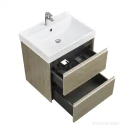 Тумбы под раковину Roca Ona 60 A857613511 подвесная, цвет, Вяз темный