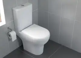 Унитаз компакт Vitra Zentrum Open-back 9012B003-7204 с бачком и сиденьем Микролифт