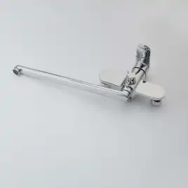 Смеситель для ванны Aquatek Ника AQ1842CR с длинным изливом, Хром