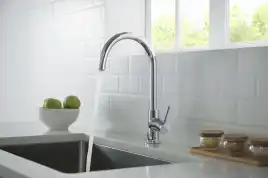 Смеситель для кухни Aquatek Европа AQ1382CR поворотный излив, Хром