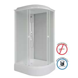 Душевая кабина Niagara Promo 120х80х215 P120/80/26L/MT средний поддон, без гидромассажа