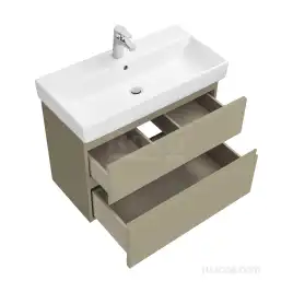 Тумбы под раковину Roca Oleta 80 A857640515 подвесная, цвет, Капучино