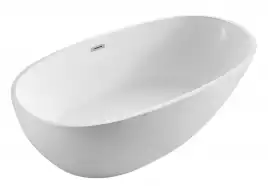 Акриловая ванна Azario LEEDS 170х85 LEE17085, отдельностоящая, белая