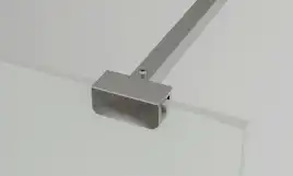 Душевая перегородка Loranto Walk-in 200 CS-W04C-70, профиль хром, стекло Прозрачное