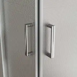 Душевой уголок Vincea City 100х90 VSS-5CT9010MT, дверь раздвижная, профиль хром, стекло текстурное
