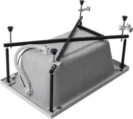 Акриловая ванна Aquanet Seed 110x70 (с каркасом), 367097