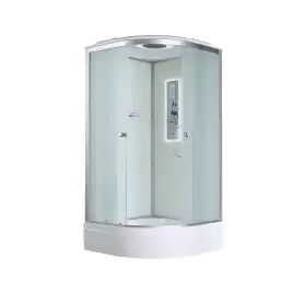Душевая кабина AvaCan D3010LED 100x100 см, средний поддон, с крышей