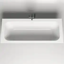 Ванна Salini ORLANDA AXIS KIT 170х75 103313M из материала S-Sense, Белая матовая