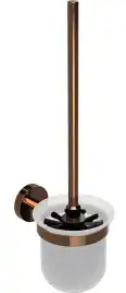 Ершик для унитаза подвесной 9,5 см BEMETA CORAL медное золото глянец 158113017