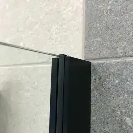 Душевой уголок AVS Фаворит 120x90 профиль черный матовый, стекло прозрачное, 803-0025-195-1290-BM-T