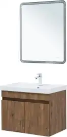 Тумба под раковину Aquanet Оптима 70 дуб рустикальный , 344796