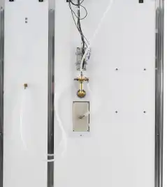 Душевая кабина AvaCan V5012LED 120x90 см, высокий поддон, с крышей