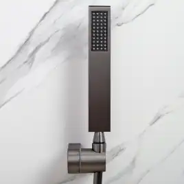 Смесители для ванны AVS Cube 811-211-GM, оружейная сталь