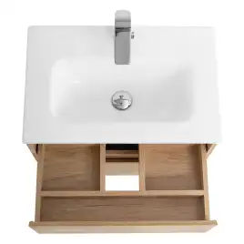 Тумба под раковину BelBagno KRAFT 39-700/390-2C-SO-RNN подвесная Rovere Nebrasca Nature