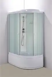 Душевая кабина Loranto 120х80, высокий поддон, Матовое стекло, CS-886EDTM/W-120