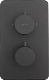 Смеситель для ванны Allen Brau Priority 5.3U123-31 (с внутренней частью, 3 выхода) черный матовый