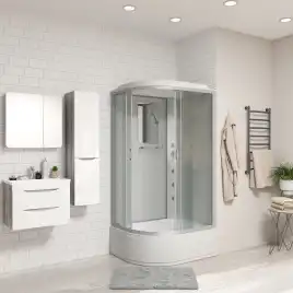 Душевая кабина Niagara Classic 120х80х215 NG-2310-14RG высокий поддон, с гидромассажем, 23101424RG