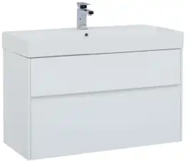 Тумба под раковину Aquanet Бруклин 100 белый 203961