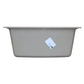 Кухонная мойка AZARIO Milas 480х420х197 кварцевая, прямоугольная, цвет Песочный: CS00097666