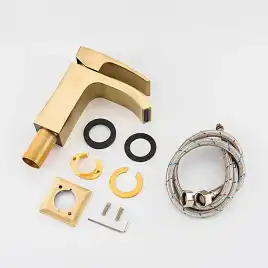 Смеситель для раковины Gappo G1007-4, Бронза