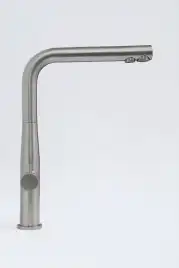 Смеситель для кухни AVS PureRiver 811-160-BN, Г-образный излив, брашированный никель