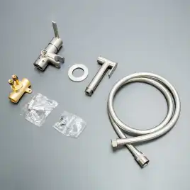 Гигиенический душ со смесителем AVS Elegant 811-431-BN, брашированный никель