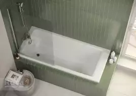 Акриловая ванна Roca EASY 170х80 ZRU9307624 прямоугольная, Белая